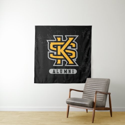 Kennesaw State University Alumni Distressed Tapestry