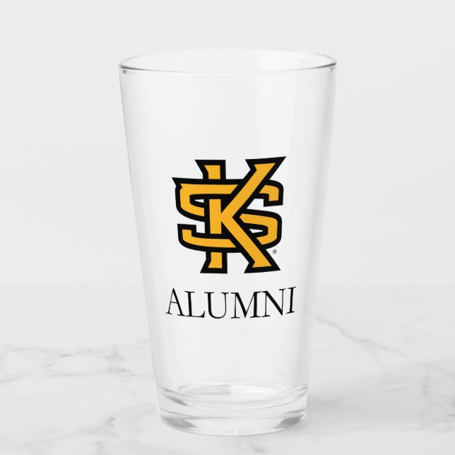 Kennesaw State University Alumni Glass (Front)