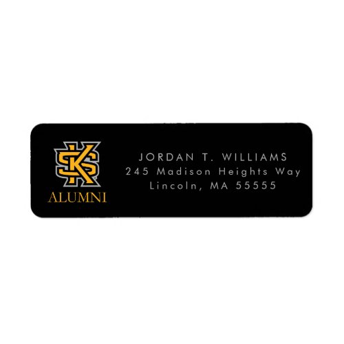Kennesaw State University Alumni Label