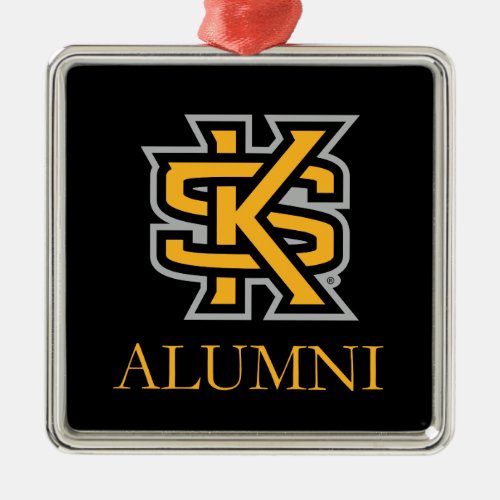 Kennesaw State University Alumni Metal Ornament