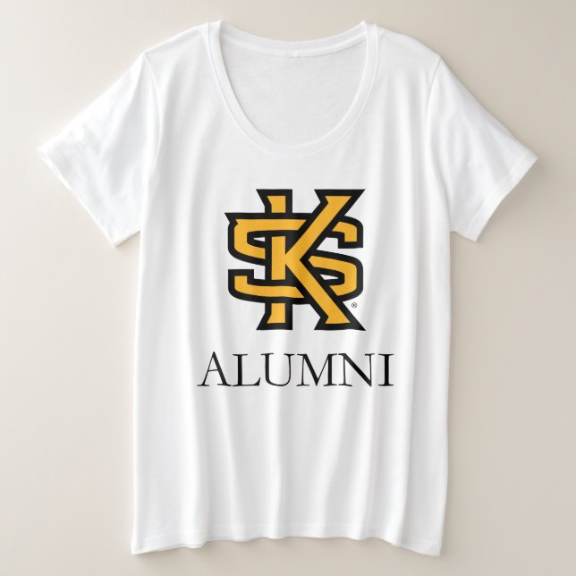 Kennesaw State University Alumni Plus Size T-Shirt (Design Front)