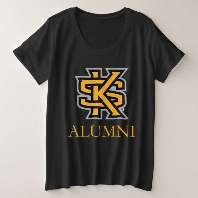 Kennesaw State University Alumni Plus Size T-Shirt (Design Front)
