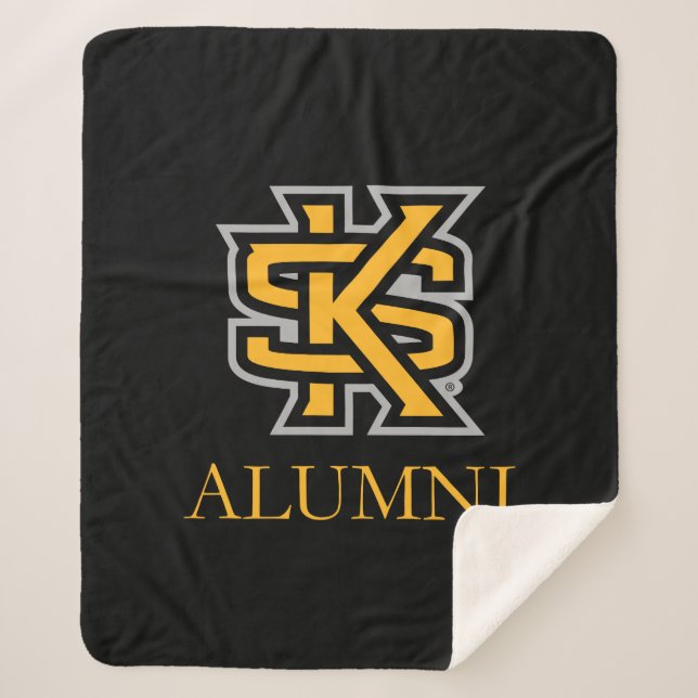 Kennesaw State University Alumni Sherpa Blanket (Front)