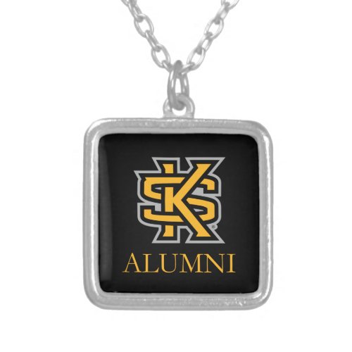 Kennesaw State University Alumni Silver Plated Necklace