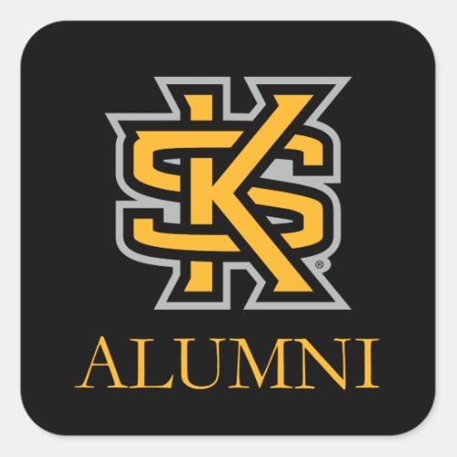 Kennesaw State University Alumni Square Sticker
