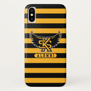 Kennesaw State University Alumni Stripes iPhone X Case