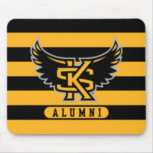Kennesaw State University Alumni Stripes Mouse Pad