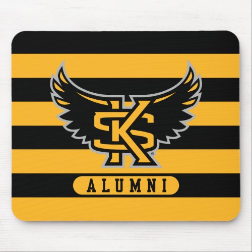 Kennesaw State University Alumni Stripes Mouse Pad