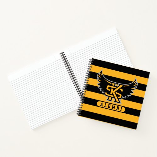 Kennesaw State University Alumni Stripes Notebook