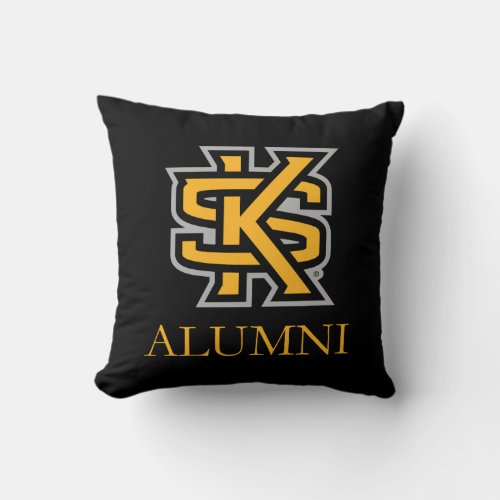 Kennesaw State University Alumni Throw Pillow