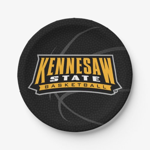 Kennesaw State University Basketball Paper Plates