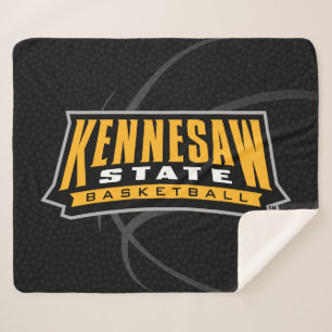 Kennesaw State University Basketball Sherpa Blanket