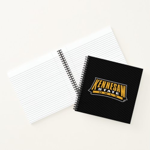 Kennesaw State University Carbon Fiber Notebook