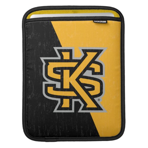 Kennesaw State University Color Block Distressed iPad Sleeve