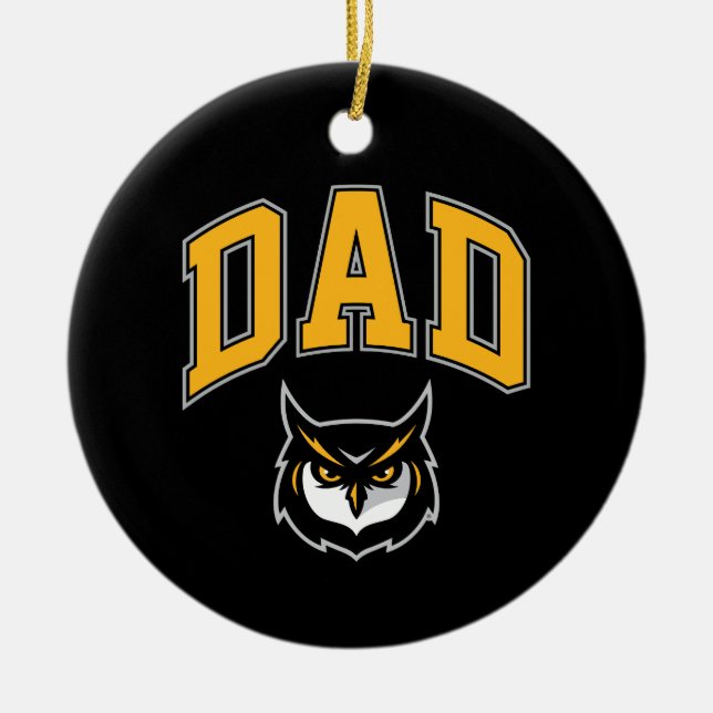 Kennesaw State University Dad Ceramic Ornament (Front)