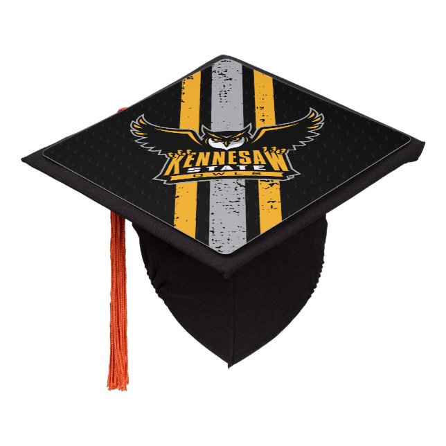 Kennesaw State University Jersey Graduation Cap Topper (Angled)