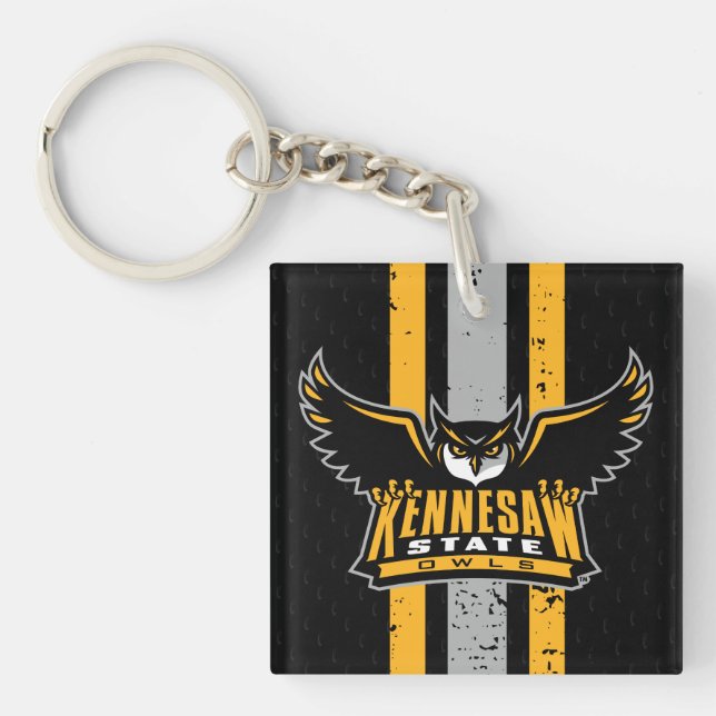 Kennesaw State University Jersey Keychain (Front)