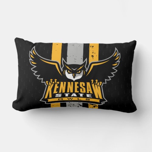 Kennesaw State University Jersey Lumbar Pillow