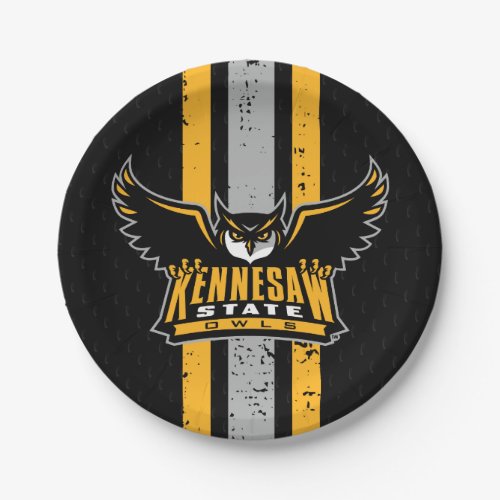 Kennesaw State University Jersey Paper Plates