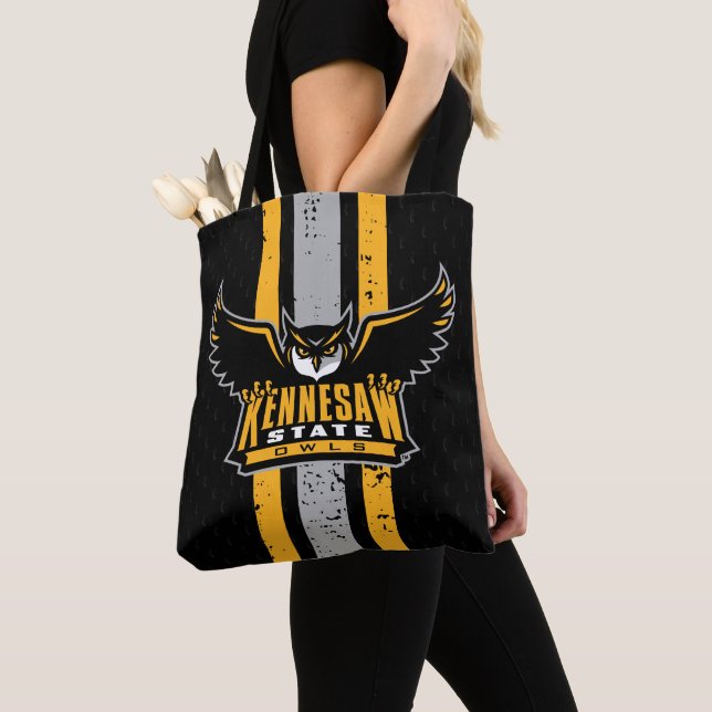 Kennesaw State University Jersey Tote Bag (Close Up)