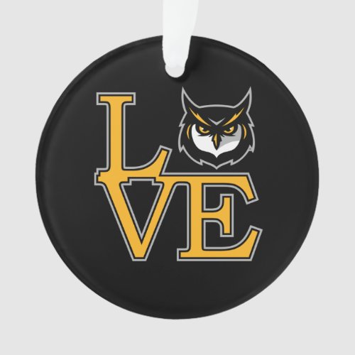 Kennesaw State University Love Ornament