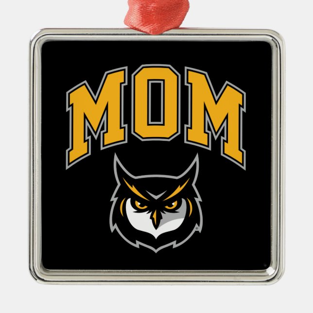 Kennesaw State University Mom Metal Ornament (Front)