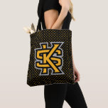 Kennesaw State University Polka Dot Pattern Tote Bag at Zazzle
