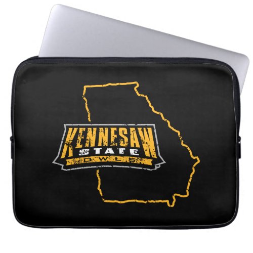 Kennesaw State University State Love Laptop Sleeve