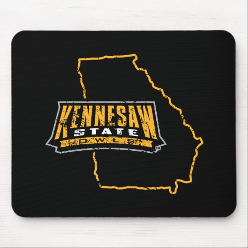Kennesaw State University State Love Mouse Pad