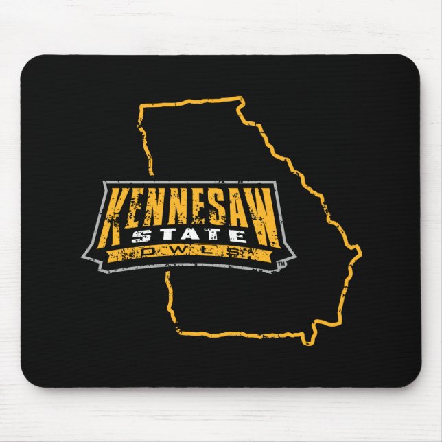 Kennesaw State University State Love Mouse Pad (Front)