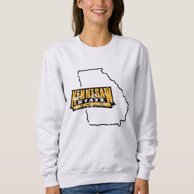 Kennesaw State University State Love Sweatshirt (Front)