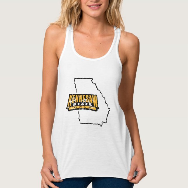 Kennesaw State University State Love Tank Top (Front)