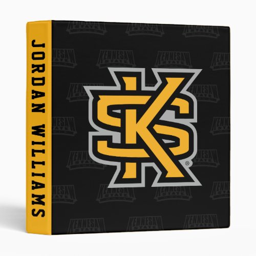 Kennesaw State University Watermark 3 Ring Binder