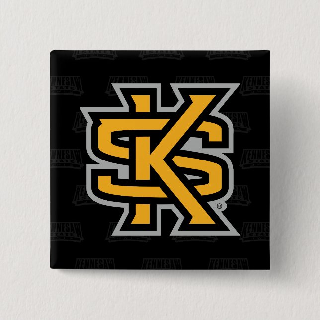 Kennesaw State University Watermark Button (Front)
