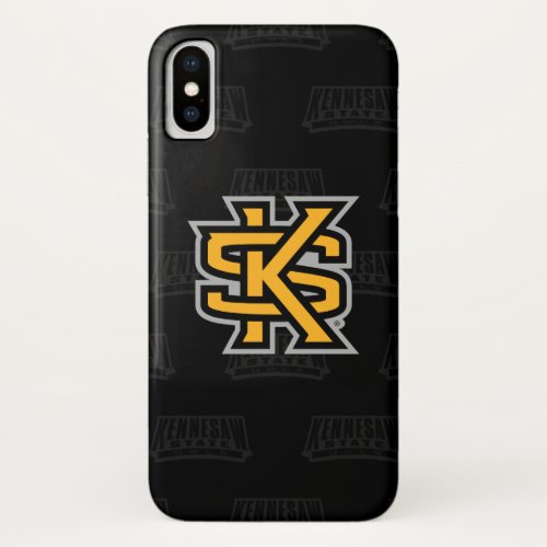 Kennesaw State University Watermark iPhone X Case