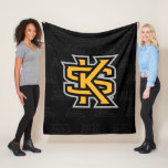 Kennesaw State University Watermark Fleece Blanket at Zazzle