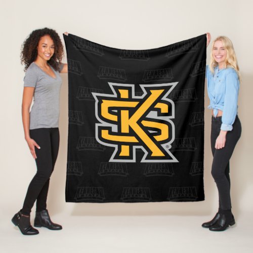 Kennesaw State University Watermark Fleece Blanket