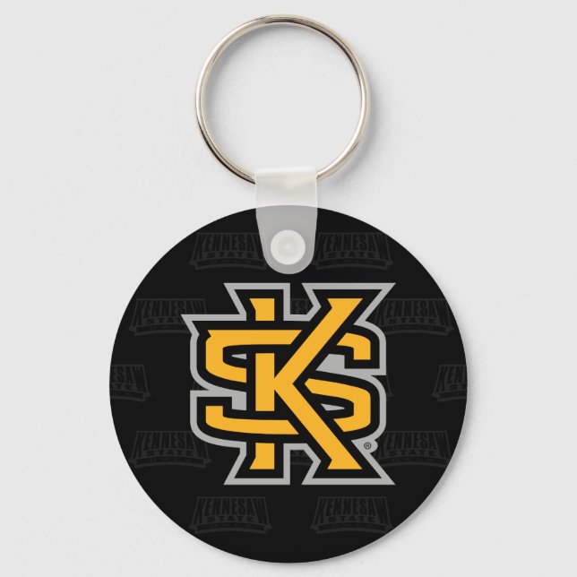 Kennesaw State University Watermark Keychain (Front)