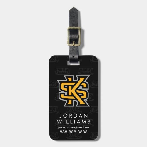 Kennesaw State University Watermark Luggage Tag