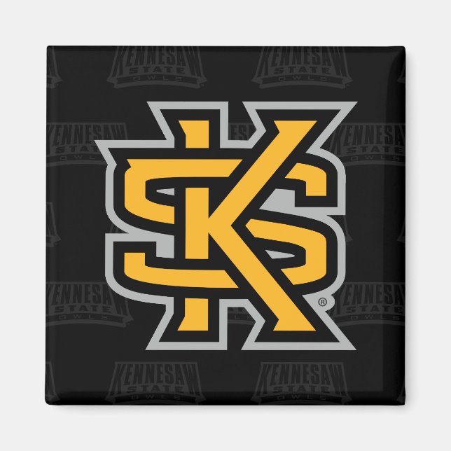 Kennesaw State University Watermark Magnet (Front)