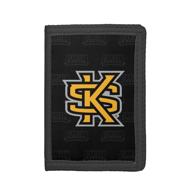 Kennesaw State University Watermark Trifold Wallet (Front Vertical)