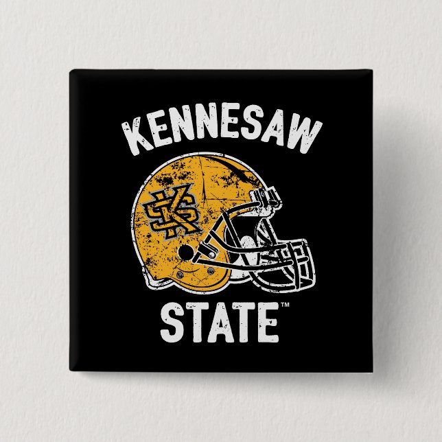 Kennesaw State Vintage Button (Front)