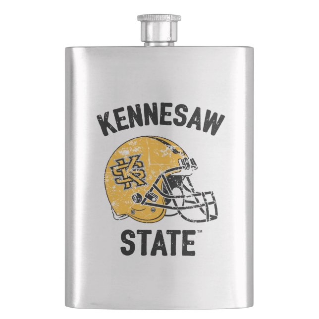 Kennesaw State Vintage Flask (Front)