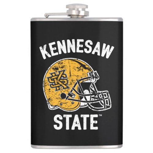 Kennesaw State Vintage Flask
