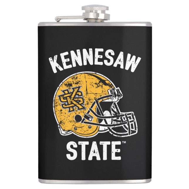 Kennesaw State Vintage Flask (Front)