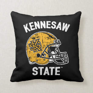 Kennesaw State Vintage Throw Pillow