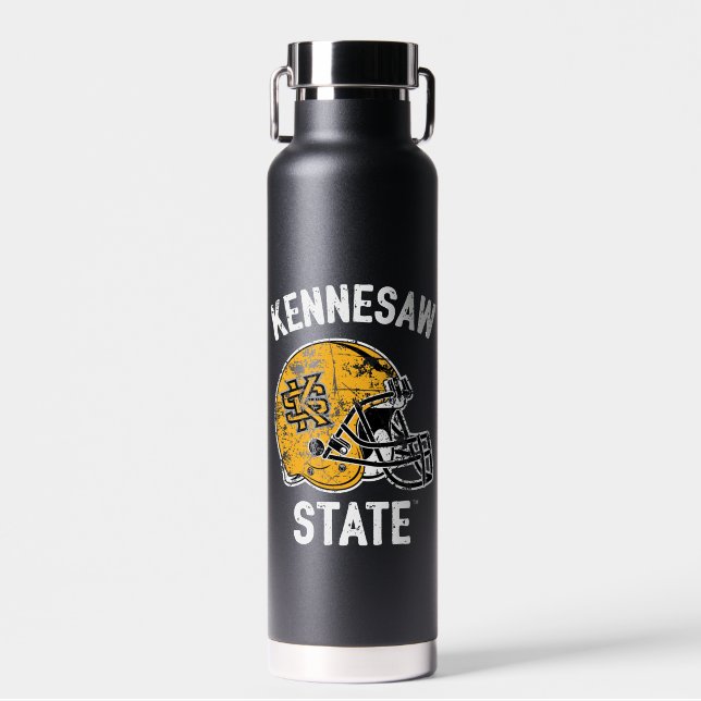 Kennesaw State Vintage Water Bottle (Front)