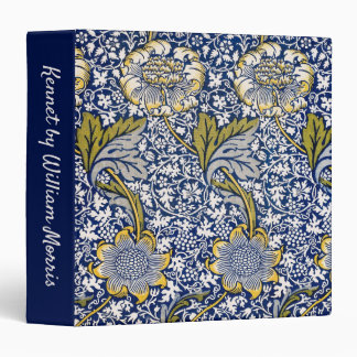 Kennet by William Morris, Vintage Textile Art 3 Ring Binder