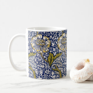 Kennet by William Morris, Vintage Textile Art Coffee Mug
