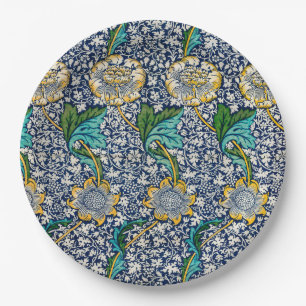 Kennet Pattern (by William Morris) Paper Plates
